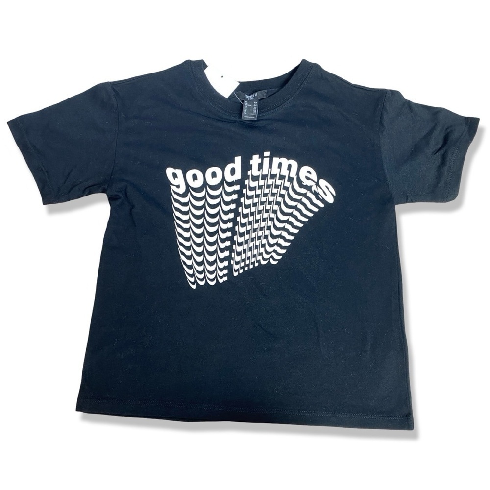 ⭐️FOREVER 21 Graphic Good Times Short Sleeve Tee